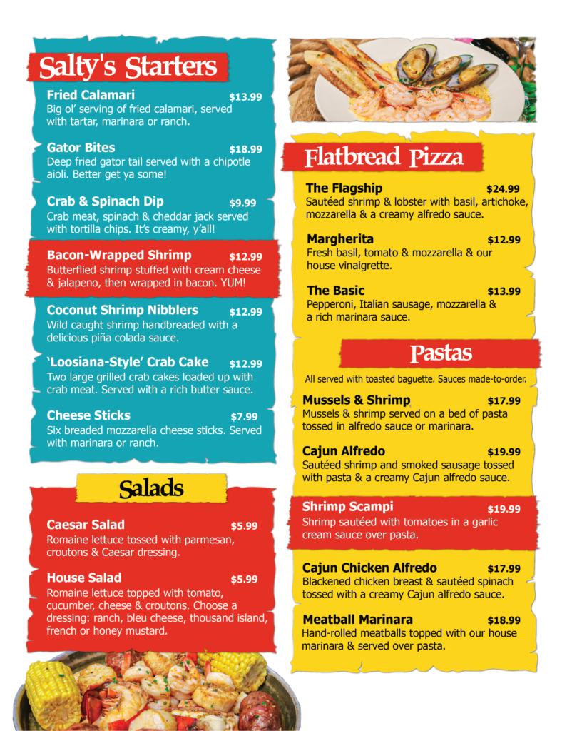 salty mermaid seafood cajun boils crawfish gator shrimp fish lobster jambalaya clovis new mexico restaurant